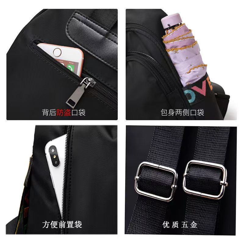 Oxford Fabric Double-Shoulder Bag - New Style For Women Korean Version Trendy Large Capacity Fashionable Versatile Lightweight The Highest Quality And First-Class Service Available Online.