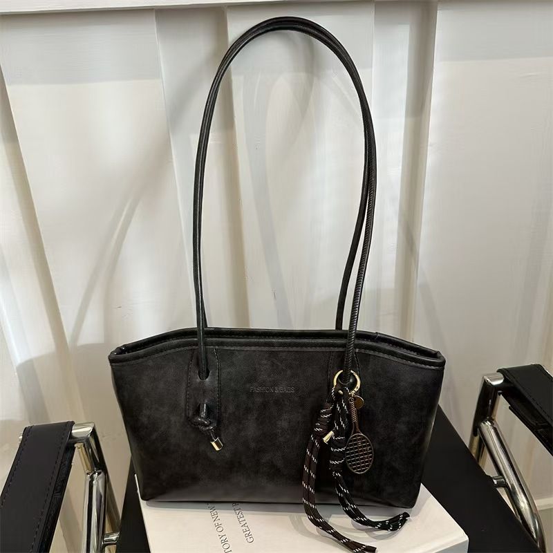 High Level Of Appearance Sense Retro Style Large Capacity Bag For Women New Autumn/Winter Commuter Single Shoulder Bag Handbag Tote Bag The Best Quality Across The Entire Network.