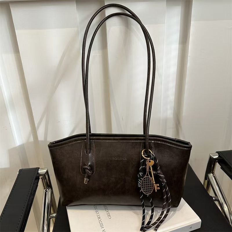 High Level Of Appearance Sense Retro Style Large Capacity Bag For Women New Autumn/Winter Commuter Single Shoulder Bag Handbag Tote Bag The Best Quality Across The Entire Network.