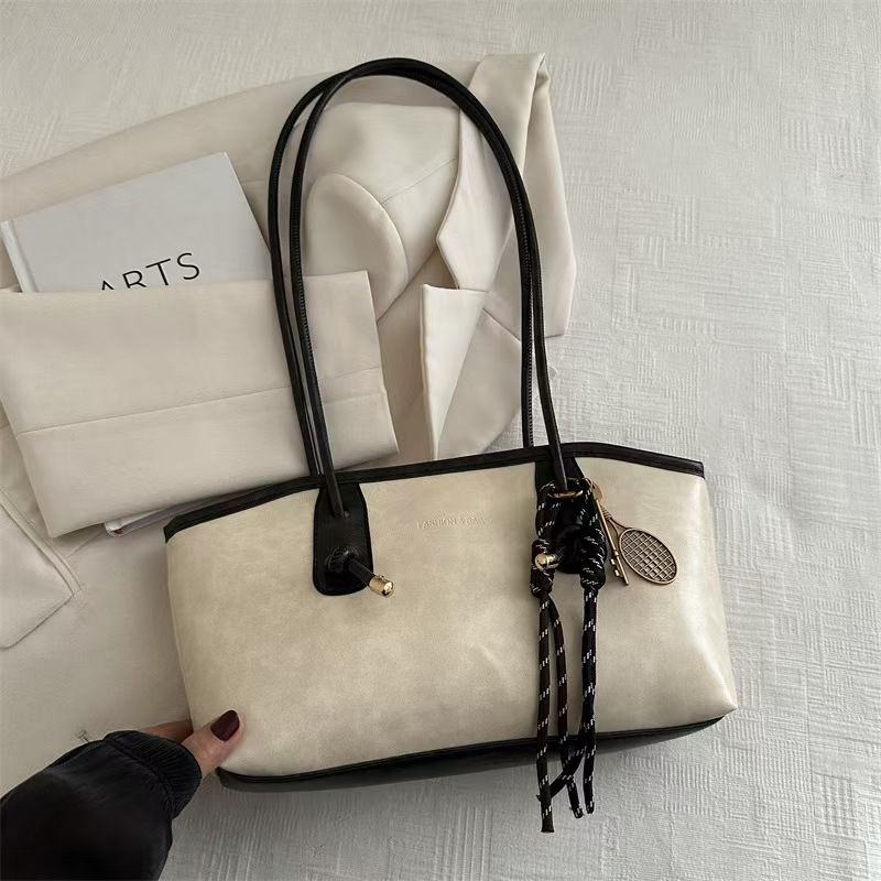 High Level Of Appearance Sense Retro Style Large Capacity Bag For Women New Autumn/Winter Commuter Single Shoulder Bag Handbag Tote Bag The Best Quality Across The Entire Network.