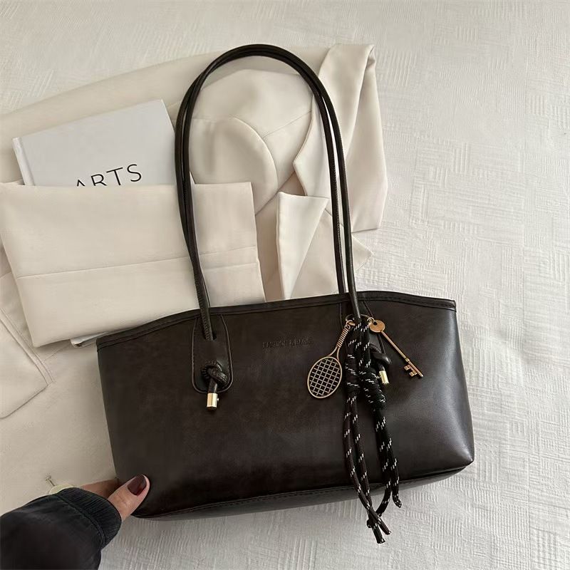 High Level Of Appearance Sense Retro Style Large Capacity Bag For Women New Autumn/Winter Commuter Single Shoulder Bag Handbag Tote Bag The Best Quality Across The Entire Network.