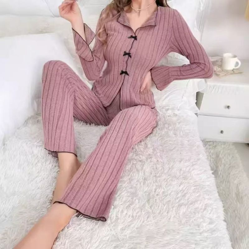 Fashionable Winter & Autumn Women's 2-Piece Loungewear Set - Casual Versatile Wearable Outdoors Home Wear | Warm Comfortable Stylish Intimate Set for Daily Use