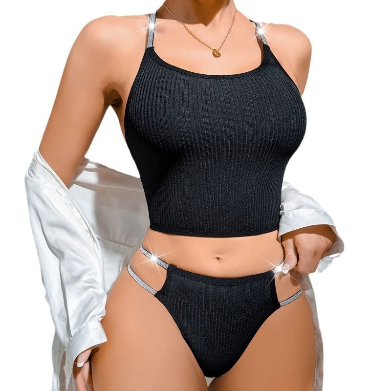 New Arrival Fashion Women Bra And Panty Set Push Up Gathering Comfortable Breathable Thin Strap Half Hip Coverage Ladies Underwear Set