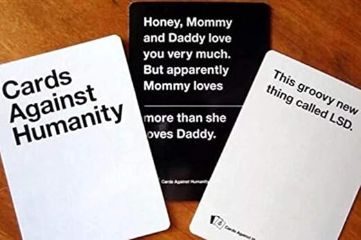 HILLARIOUS Cards Against Humanity - A Party Game for Horrible People -  Family Party Card Game for Adult (Age: 18+)