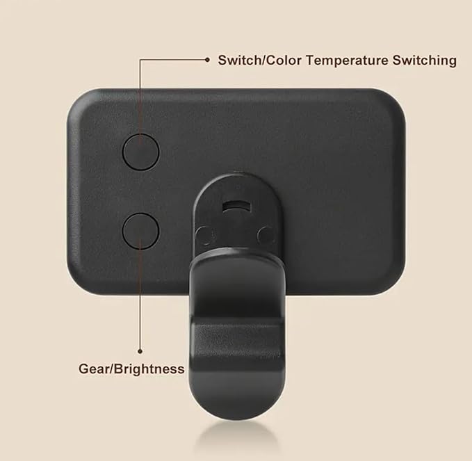 PORTABLE LED Phone Light, Universal Clip-On Mini Video Light, 7.5cm x 3.03cm, Compatible with Smartphones, Mobile Photography Lighting
