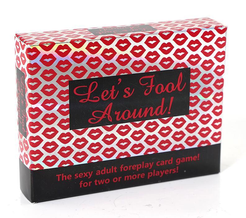 ROMANTIC Let's Fool Around Card Game - The Sexy Adult Foreplay Card Game For Two or More Players Aged 18+