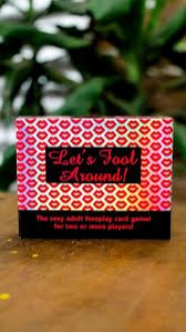 ROMANTIC Let's Fool Around Card Game - The Sexy Adult Foreplay Card Game For Two or More Players Aged 18+