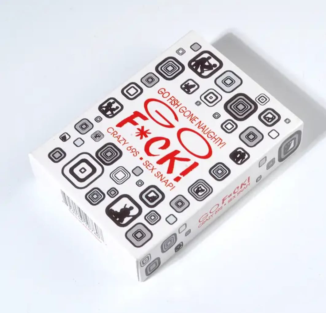RACY Go Fish Gone Naughty - Go F*ck: Crazy 69s Sex Snap Go Fck! Card Game - A Dirty Version of Go Fish For Adults 18+