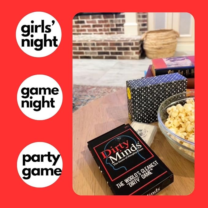 EXCITING Dirty Minds Card Game for Adults, Party Game for Couples Date Night and Bachelorette Parties