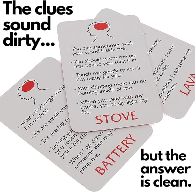 EXCITING Dirty Minds Card Game for Adults, Party Game for Couples Date Night and Bachelorette Parties