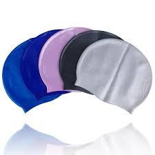 PREMIUM Silicon Swimming Cap Head Cap Adult Silicone Swimming Cap Particles Anti-Static Hair Protect Hair Sports Swim Pool Stretchable Hats