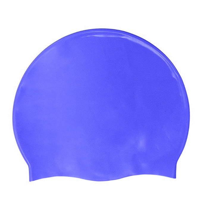 PREMIUM Silicon Swimming Cap Head Cap Adult Silicone Swimming Cap Particles Anti-Static Hair Protect Hair Sports Swim Pool Stretchable Hats