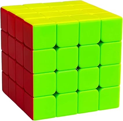 PREMIUM Speed Cube 4x4 Speed Magic Cube Stickerless 4x4 4x4x4 Smooth Magic Cube 3D Twist Brain Teasers Stocking Filler Toy