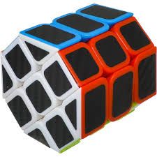 PRO LEVEL Octagonal Barrel High Speed Cube Magic Cube (Barrel Cube) Gift Set Fidget Cube Stress Relief Fidget Toy Travel Games, for Adults and Kids