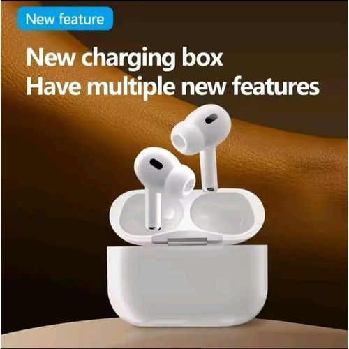 High Quality Jbl Airpods airbuds 5 Super Bass Bluetooth Headsets Wireless Pods Pro Earpods Earphones.- White