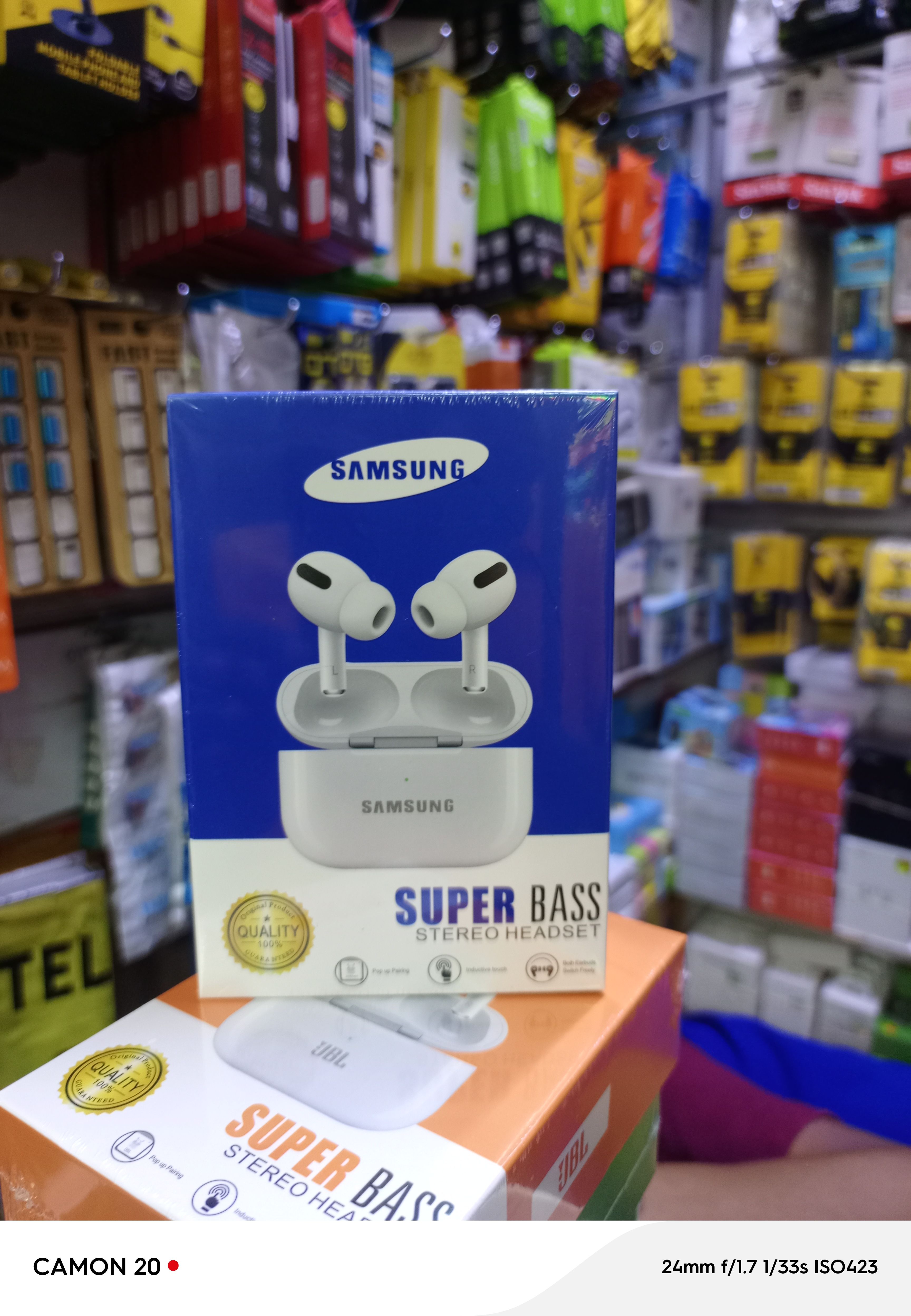 Samsung Hole Wireless Bluetooth Audio Earbuds Airpods Pro