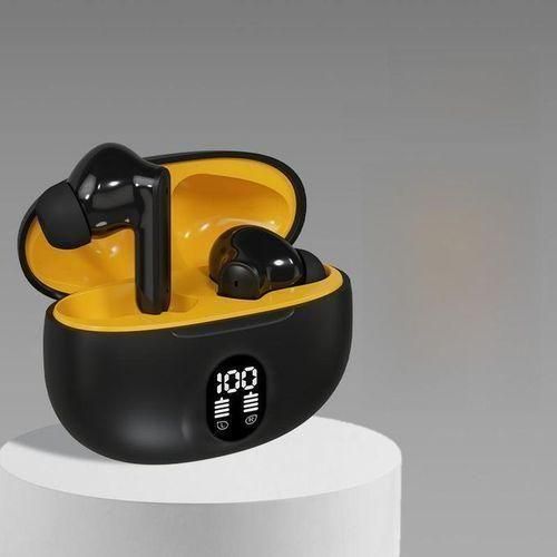 Oraimo Et Gcl Airbuds 5 True Wireless Heavy Bass Earpods Airpods Earbuds Headphones Earphones Bluetooth Connection For Android And IOS Comfort Earfit And Stereo Sound_Black