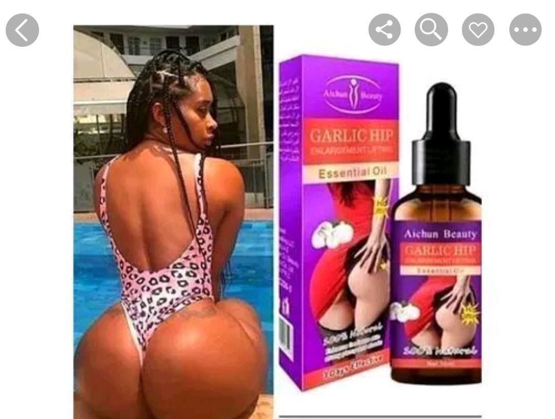 Garlic hip enlargement oil
