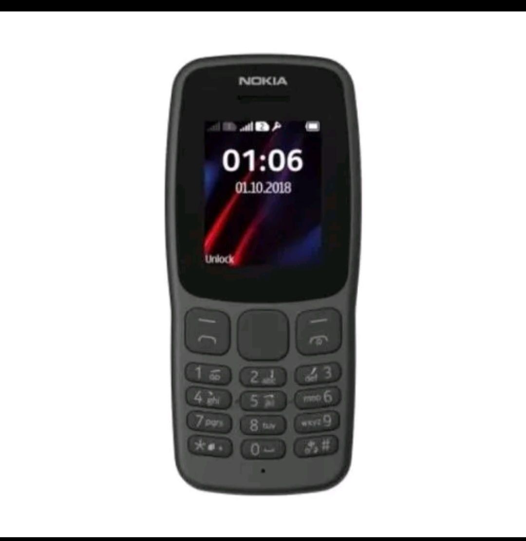 BRAND NEW Nokia 106 4G!!! Mobile Phones, 1.8" Dual SIM Cards Cell Phone 800 MAh Removable Battery Cheap Durable Classic For Basic Communication with FM Radio and Micro USB connector FEATURE PHONE