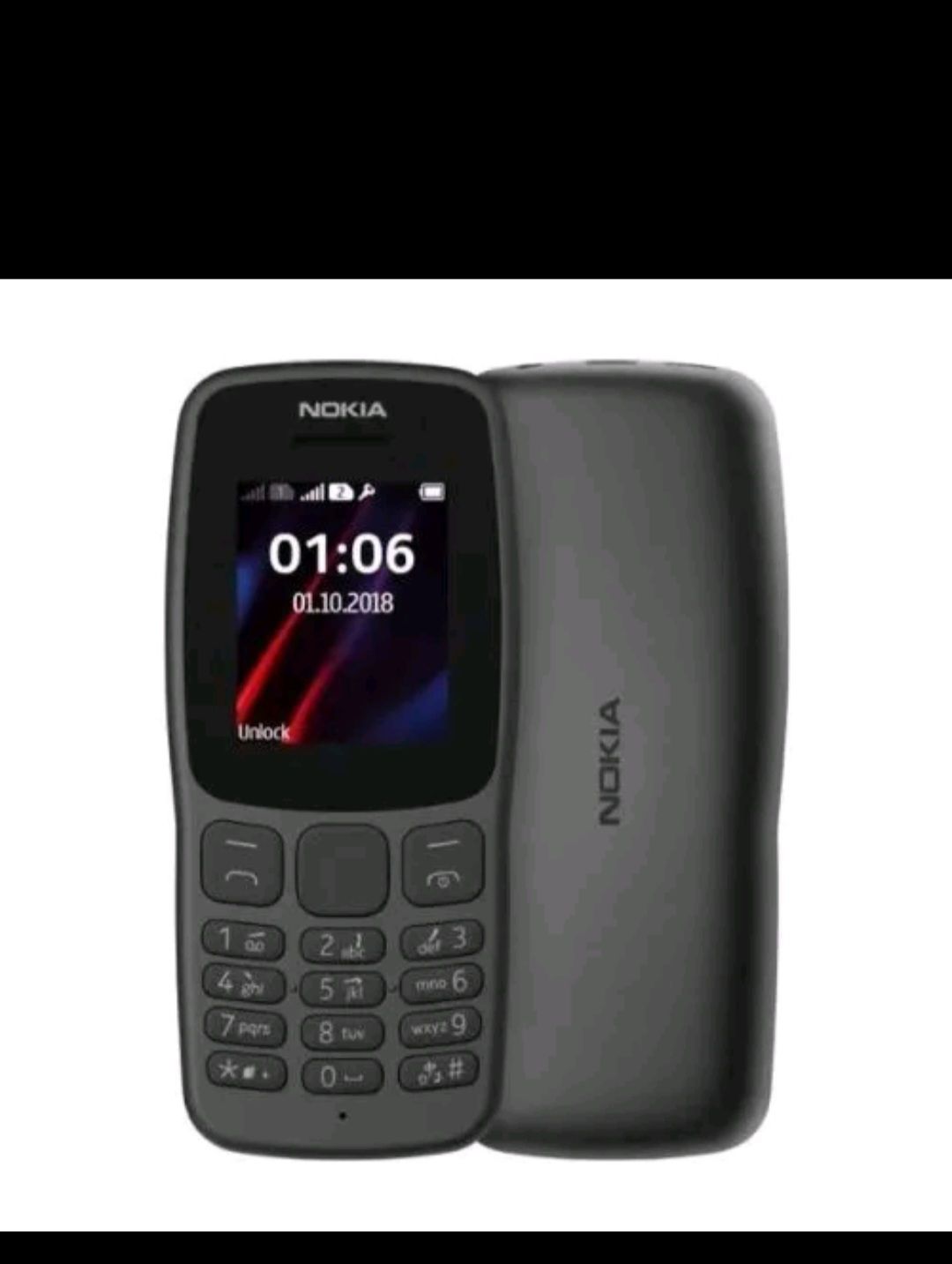 BRAND NEW Nokia 106 4G!!! Mobile Phones, 1.8" Dual SIM Cards Cell Phone 800 MAh Removable Battery Cheap Durable Classic For Basic Communication with FM Radio and Micro USB connector FEATURE PHONE