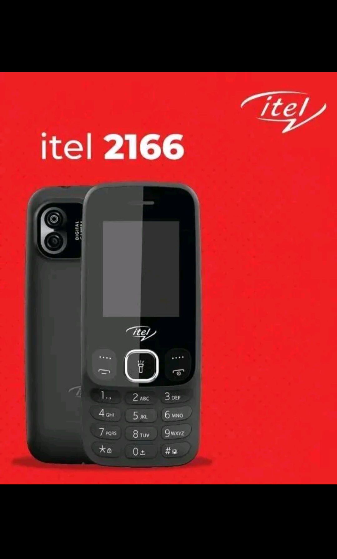 (ON OFFER) ITEL 2166 DUAL SIM CARD BLUETOOTH MEMORY CARD SLOT WIRELESS FM RADIO CAMERA KABAMBE/KATULULU/MULIKA MWIZI FEATURED PHONE WITH WARRANTY