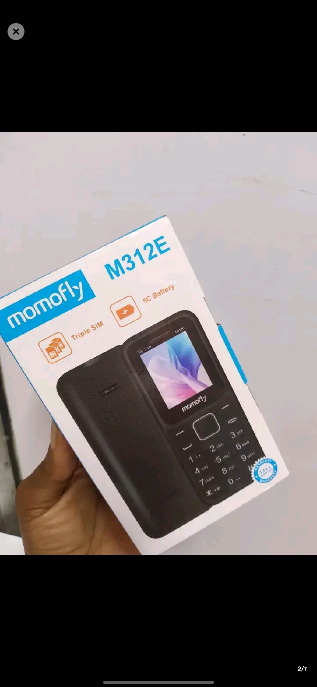 [ NEW ARRIVAL ] momofly M312E 32 MB RAM featured phone Triple SIM Regular 5C Battery, 1.77" display with BT connectivity featured phones