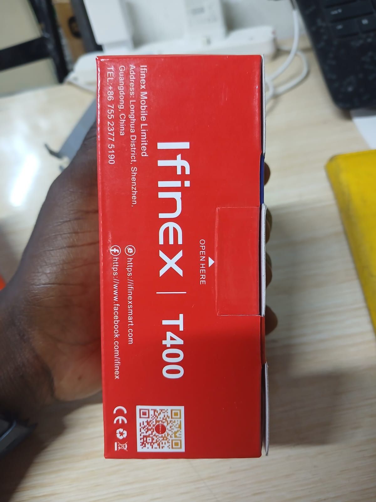 Brand New Ifinex T400 TRIPLE SIM CARD FEATURE PHONE WITH Bluetooth /Wireless FM/SD Slot kabambe/katululu/mulika mwizi/button feature phone
