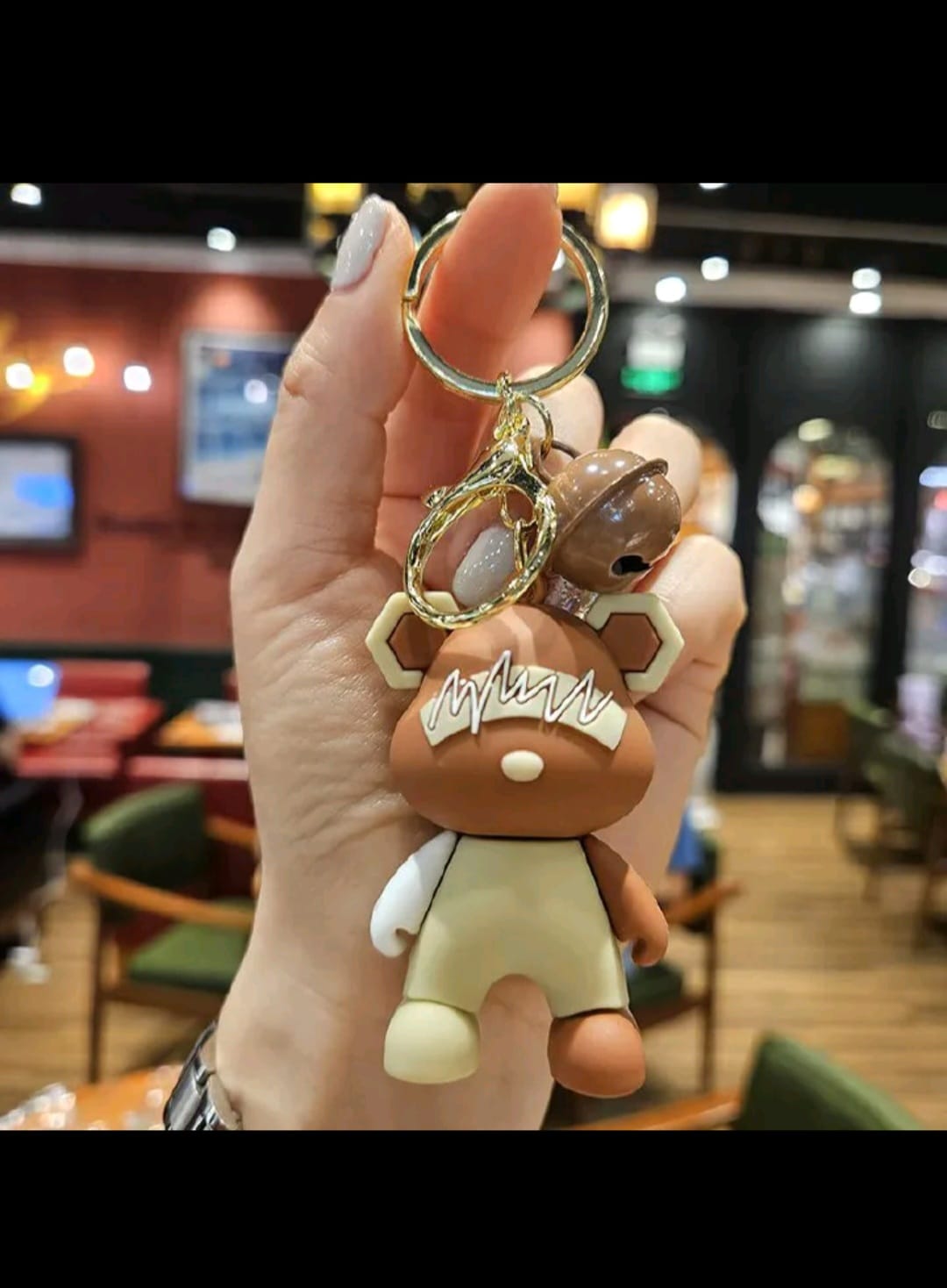 New Cartoon Keychain Keys Creative Rainbow Horse Car Key Ring Charm Women Bag Pendant Keyfob Holder Kids Gifts key holder key chain