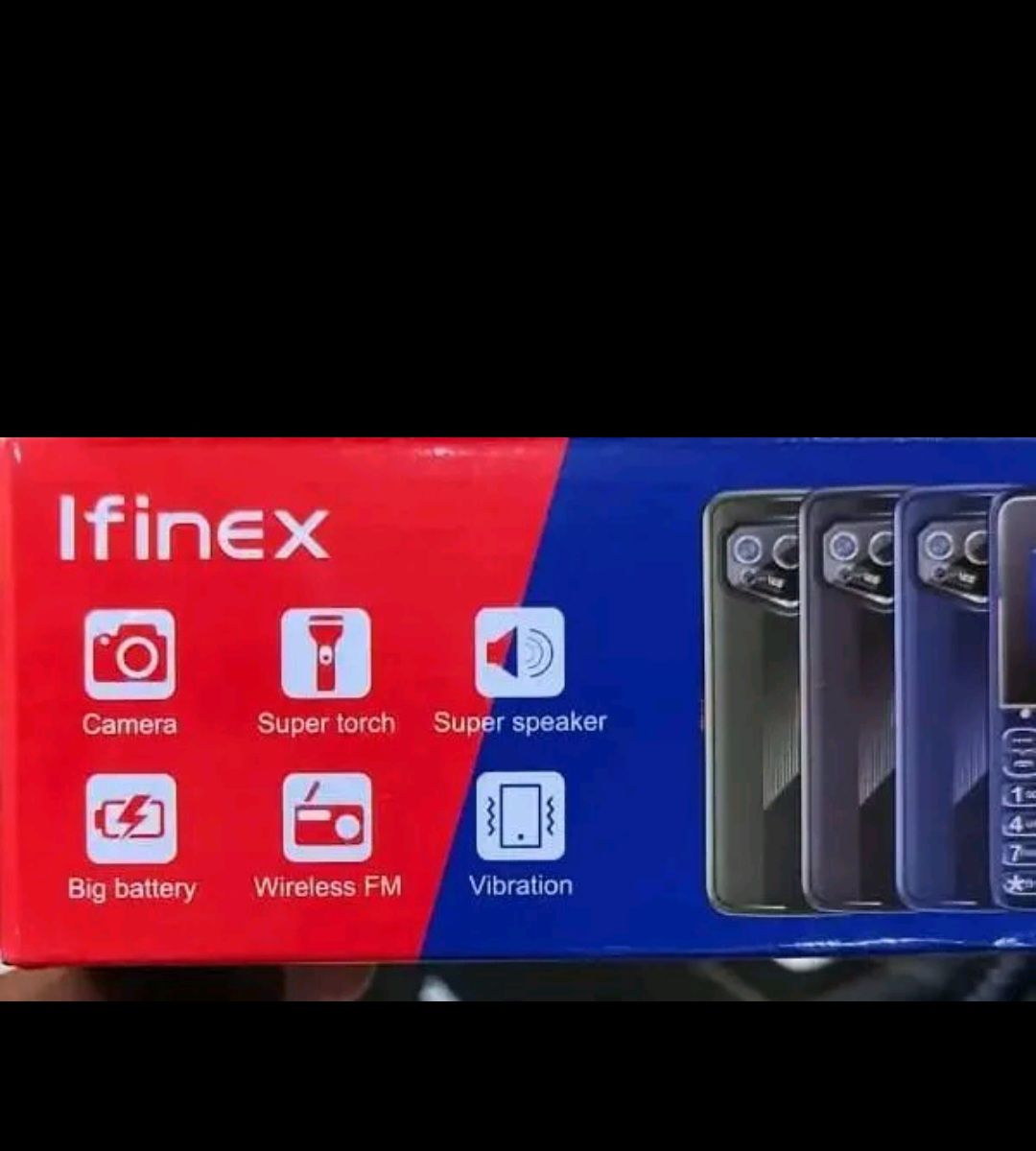 BRAND NEW IFINEX M95 QUAD SIM  PHONE 1.77 inch Display 3300mAh Buletooth Vibrator/Wireless FM/ MP3/MP4/Big Torch/ Auto callrecording/Power Bank Cell Feature Phone