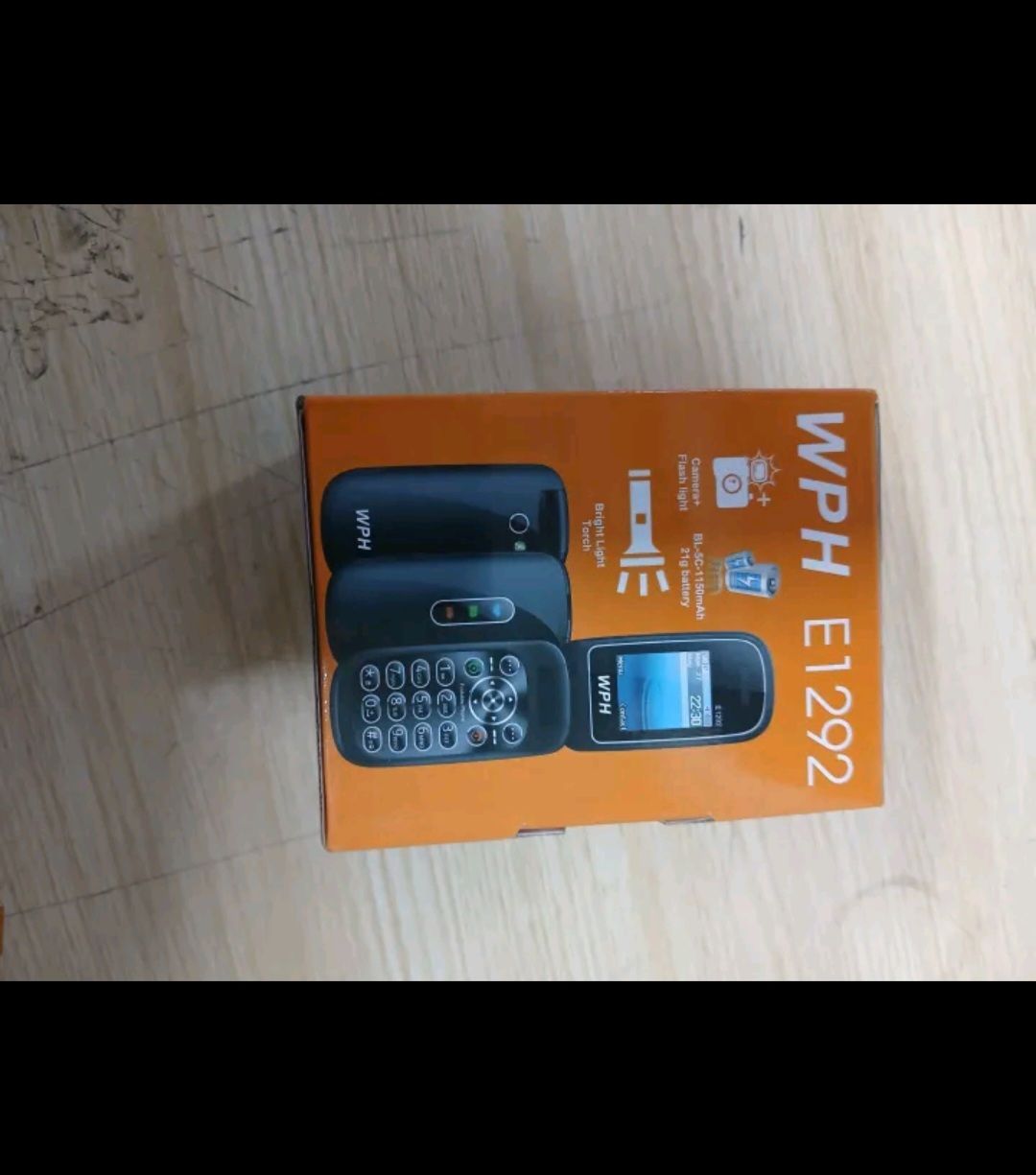 NEW ARRIVAL WPH E1292 FLIP PHONE SCREEN 1DISPLAY 1.77’’ CAMERA DUAL SIM CARD MP3/MP4 RADIO FM WIRELESS FAST CHARGER TYPE TYPE-C BATTERY 1150MAH BRIGHT TORCH KABAMBE/MULIKA MWIZI/BUTTON PHONES ON OFFER