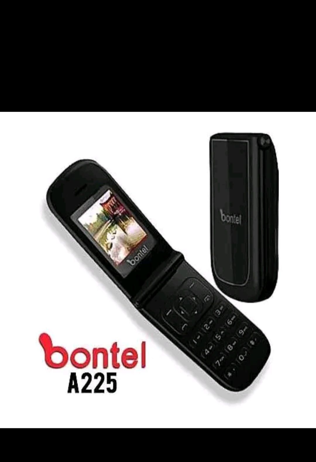 BONTEL A225 FEATURE PHONE DUAL SIM FLIP PHONE SCREEN 1.77'' RED KABAMBE/KATULULU/MULIKA MWIZI/BATTON MOBILE PHONE