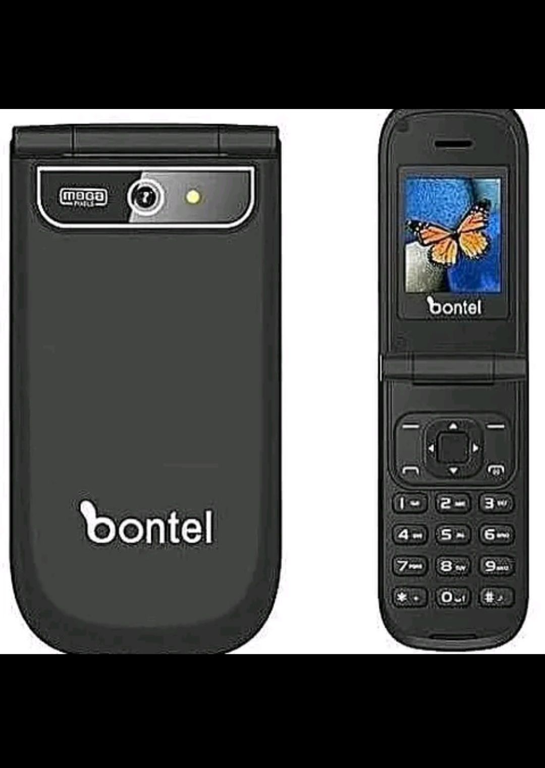 BONTEL A225 FEATURE PHONE DUAL SIM FLIP PHONE SCREEN 1.77'' RED KABAMBE/KATULULU/MULIKA MWIZI/BATTON MOBILE PHONE