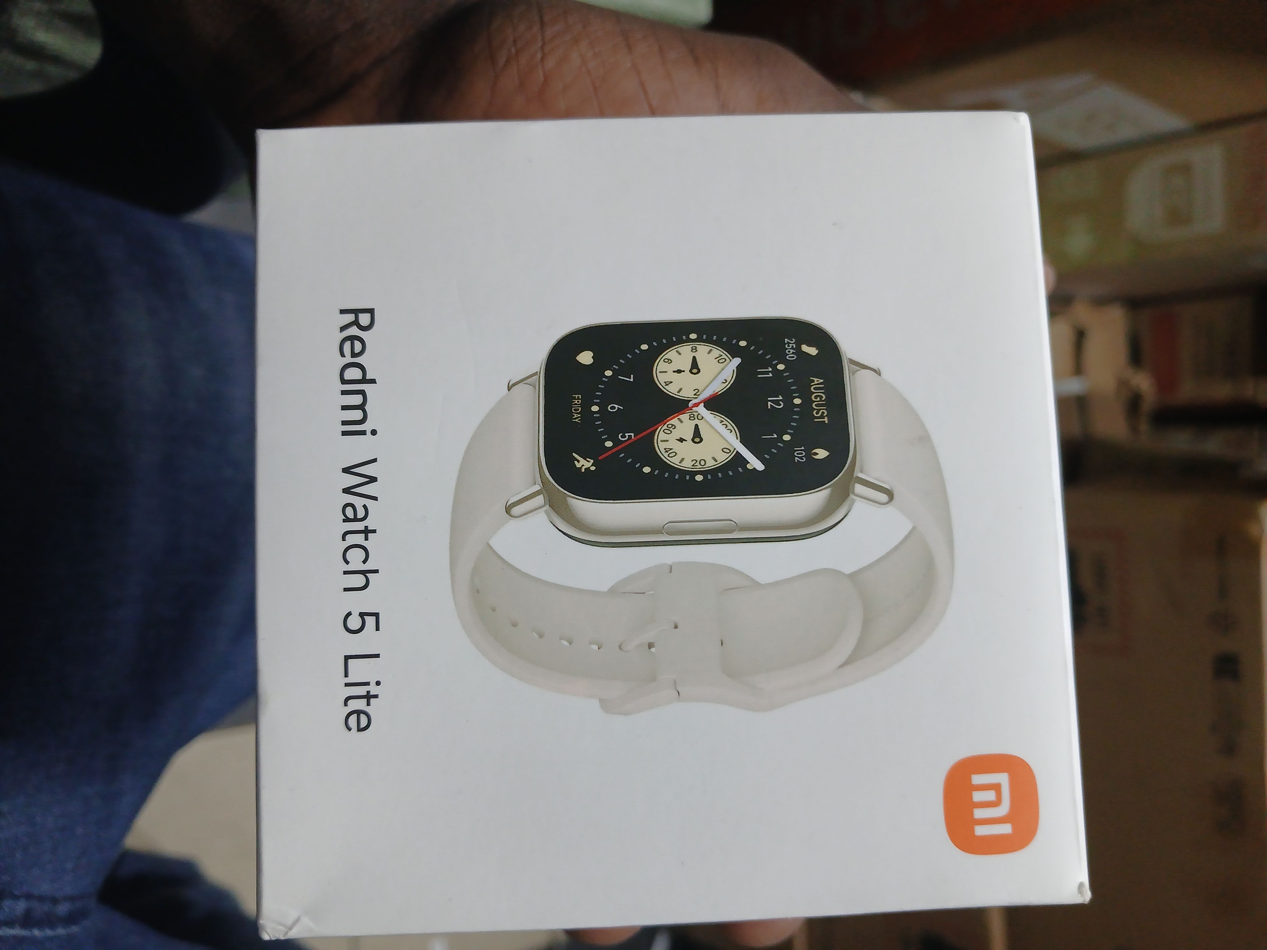 Xiaomi Redmi Watch 5 Lite 1.96" AMOLED Display Bluetooth Calling Smartwatch 18-Day Battery Life 150+ Sports Modes SpO2 Heart Rate Sleep Tracking IP68 Waterproof Smartwatch