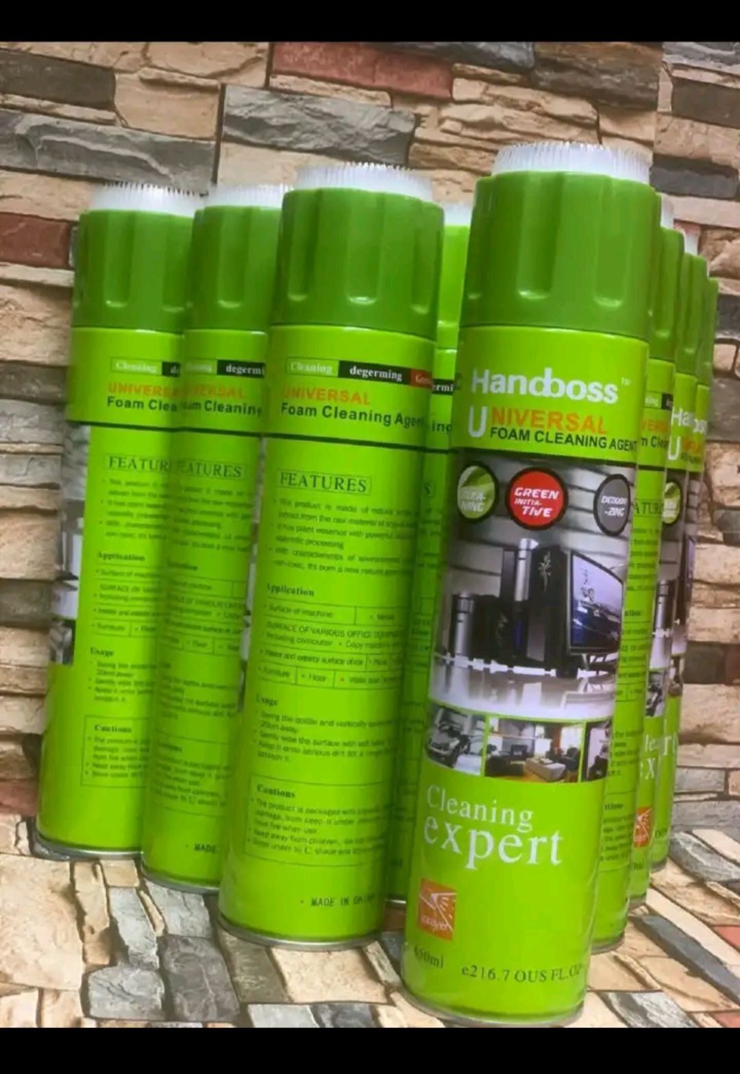 Multipurpose Foam Cleaner, Ideal for Cleaning Laptops, Office Furnture, Car Upholstery, Home Upholstery, Gadgets, Shoes and Metal Equipment