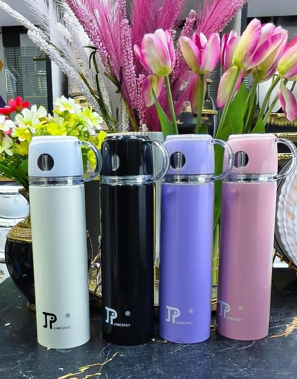 Jamespot James Pot 500ml Unbreakable Thermos Flask – Portable Stainless Steel Vacuum Insulated Water Bottle for Hot & Cold Drinks, Leak-Proof, Ideal for Travel, Office, School, and Outdoor Use