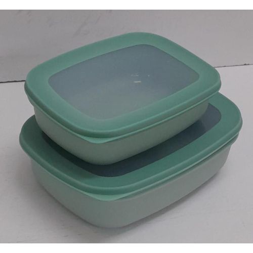 2 in 1 Plastic Food ,Fruits, Vegetable, Cereals Storage Bins for Kitchen, Fridge ,Cabinets