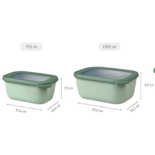 2 in 1 Plastic Food ,Fruits, Vegetable, Cereals Storage Bins for Kitchen, Fridge ,Cabinets