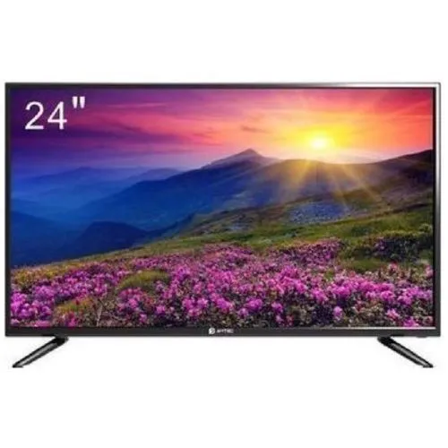 Amtec  24L12 24'' LED Digital Tv HD Display With AC/DC Power DVB-T2 Tuner and Multi-Port Connectivity With Inbuilt Decoder for Local Channels 1 Year Warranty