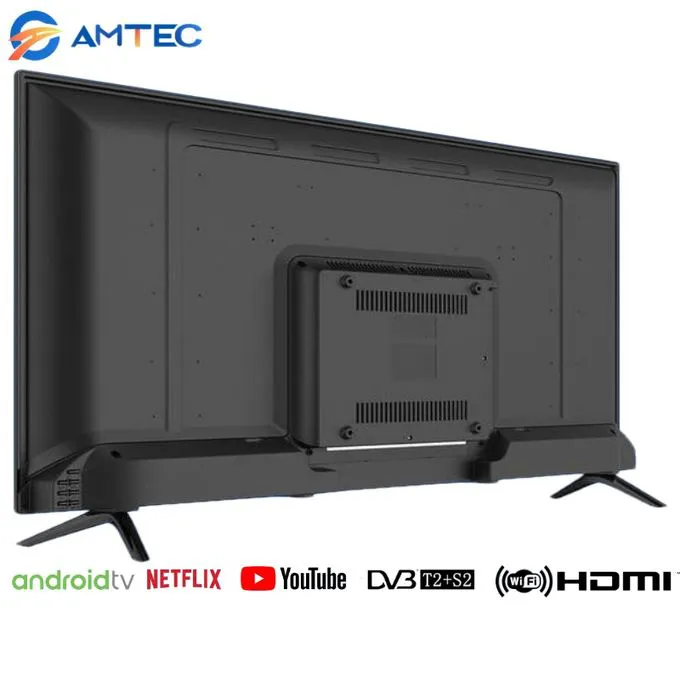 Amtec  55L12 55 Inch UHD Smart Android Frameless 4K Tv Youtube,Netflix,Bluetooth HDMI,VGA,USB