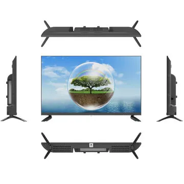 Amtec  24L12 24'' LED Digital Tv HD Display With AC/DC Power DVB-T2 Tuner and Multi-Port Connectivity With Inbuilt Decoder for Local Channels 1 Year Warranty