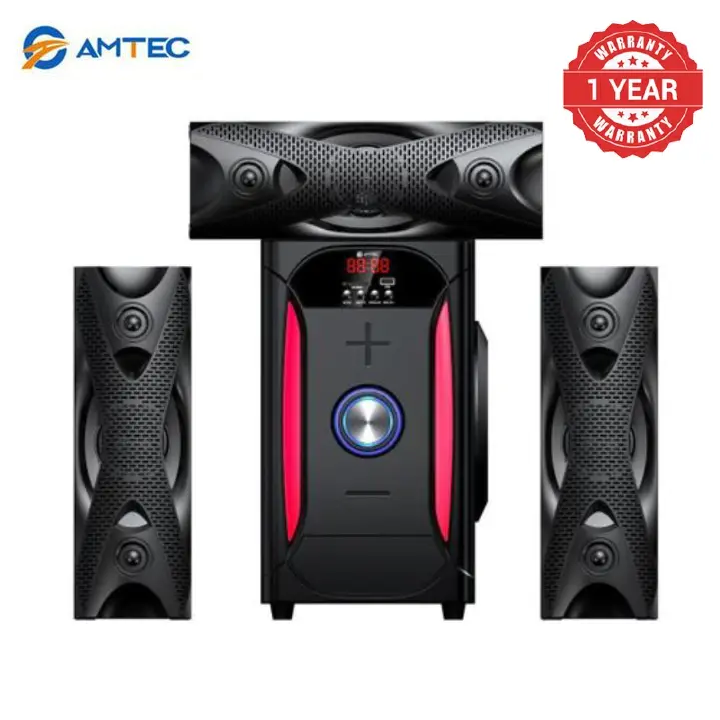 Amtec AM-314 3.1CH X-BASS Multimedia Home Theater System 12000W PMPO