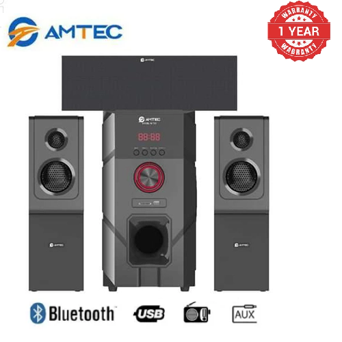 Amtec AM-731 3.1CH Sub Woofer Bluetooth System-FM,USB,SD-20000W