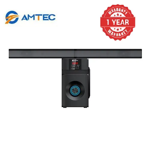 Amtec AM-01 2.1CH Soundbar With 3D Real sound Home Theater System  Extra Bass Sub Woofer Sound System Fm/Bt/Usb/Sd 20000w PMPO