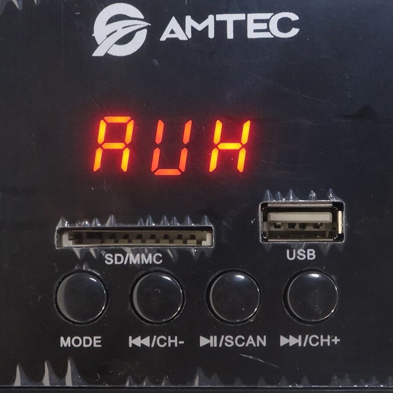 Amtec AM-01 2.1CH Soundbar With 3D Real sound Home Theater System  Extra Bass Sub Woofer Sound System Fm/Bt/Usb/Sd 20000w PMPO