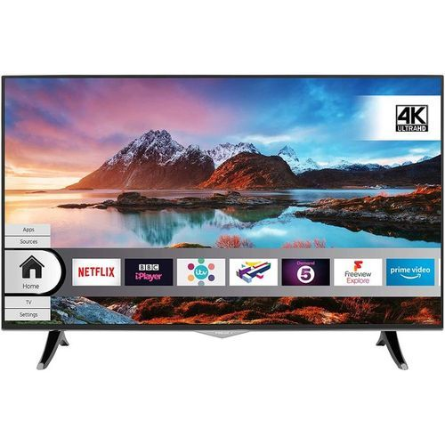 Amtec  55L12 55 Inch UHD Smart Android Frameless 4K Tv Youtube,Netflix,Bluetooth HDMI,VGA,USB