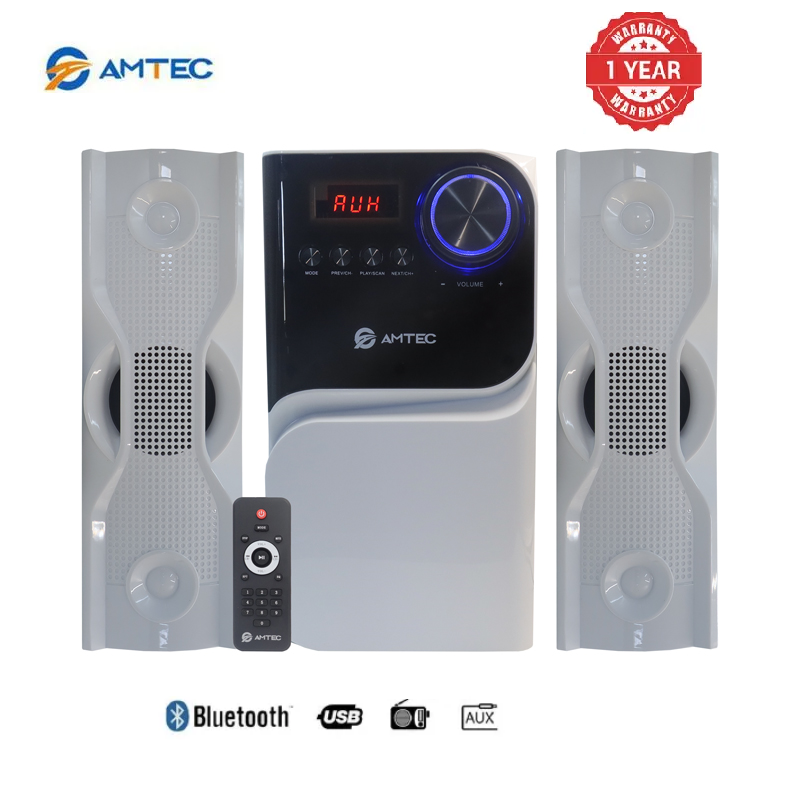 Amtec AM-005 2.1CH Bluetooth HIFI Speaker Subwoofer Sound Digital System 8000w Remote Control