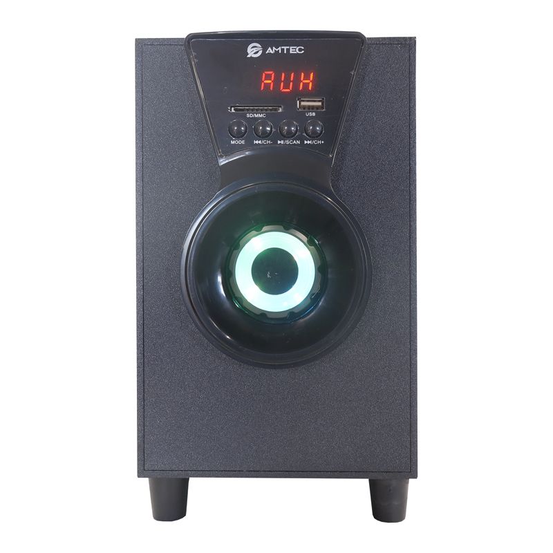 Amtec AM-805 2.1CH Home Theatre System 8000W, USB/SD/FM, Powerful Bass Remote Control 1 Year Warranty