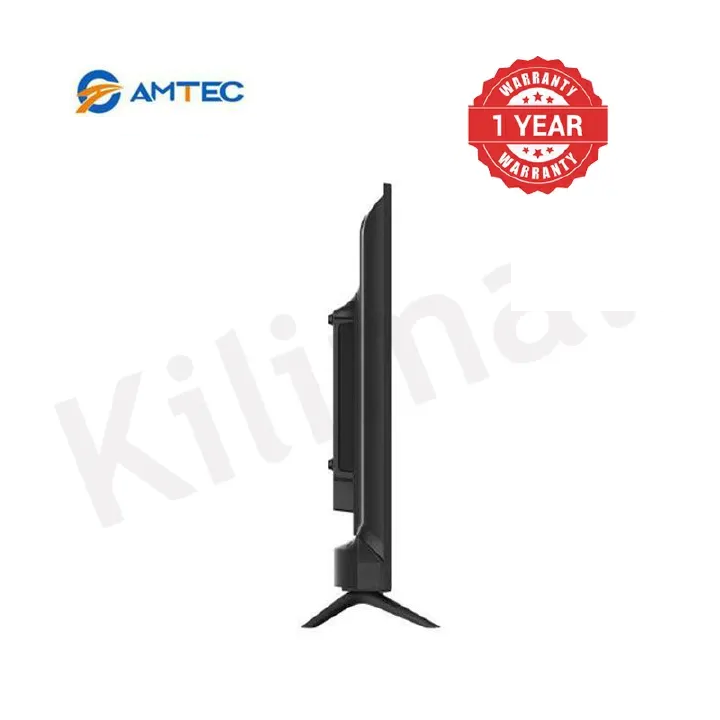 AMTEC 43" inch 43L12S  Smart TV Bluetooth Enabled ,Frameless Television, Netflix,Youtube,App store,Full HD Smart Android TV Built-in WIFI, Inbuilt Decoder 3*HDMI 2*USB Ports