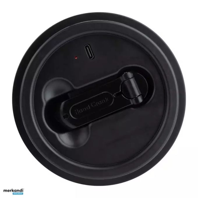 Retro Solar Lantern Camping Light – Rechargeable Solar & Hand Crank Lamp with USB/DC Charging – Portable Hanging LED Emergency Outdoor Light