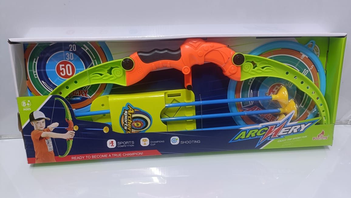 🏹🍒🍒 PREMIUM ARCHERY SET 🟢
🎯 Fun • Skill-Building • Outdoor Ready
Bring exciting adventure and skill-building to playtime with this Archery Set. Perfect for kids and beginners, it’s designed for s